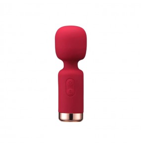 ROSELEX - Mini Wand Av Vibrator (Chargeable - Red)
